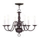 Williamsburgh 6 Light 24 inch Bronze Chandelier Ceiling Light