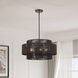Acordia 5 Light 22 inch English Bronze Pendant Chandelier Ceiling Light