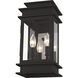 Princeton 2 Light 14 inch Black Outdoor Wall Lantern