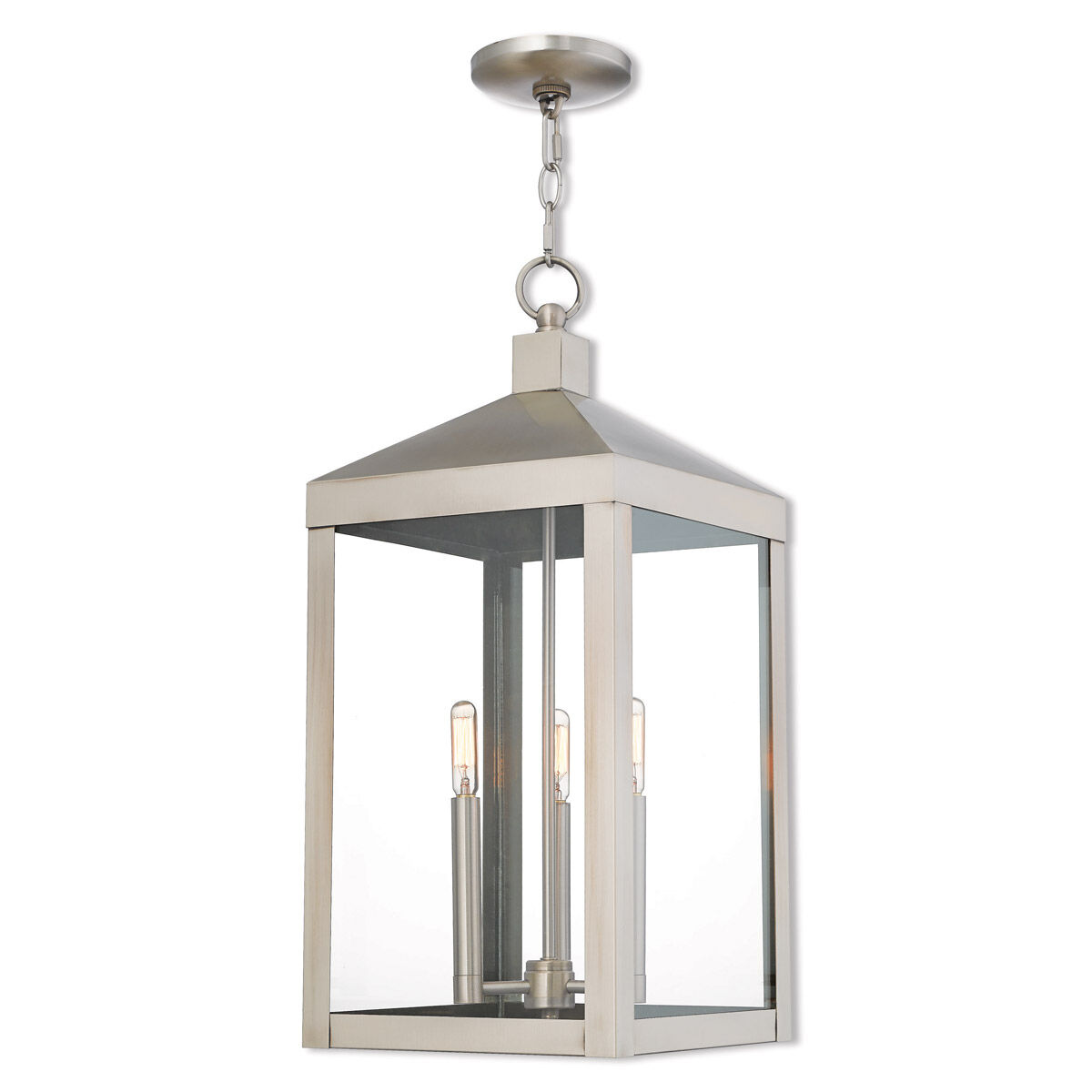 Nyack 3 Light 10.50 inch Outdoor Pendant/Chandelier