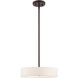 Venlo 4 Light 14 inch Bronze with Antique Brass Accents Pendant Ceiling Light