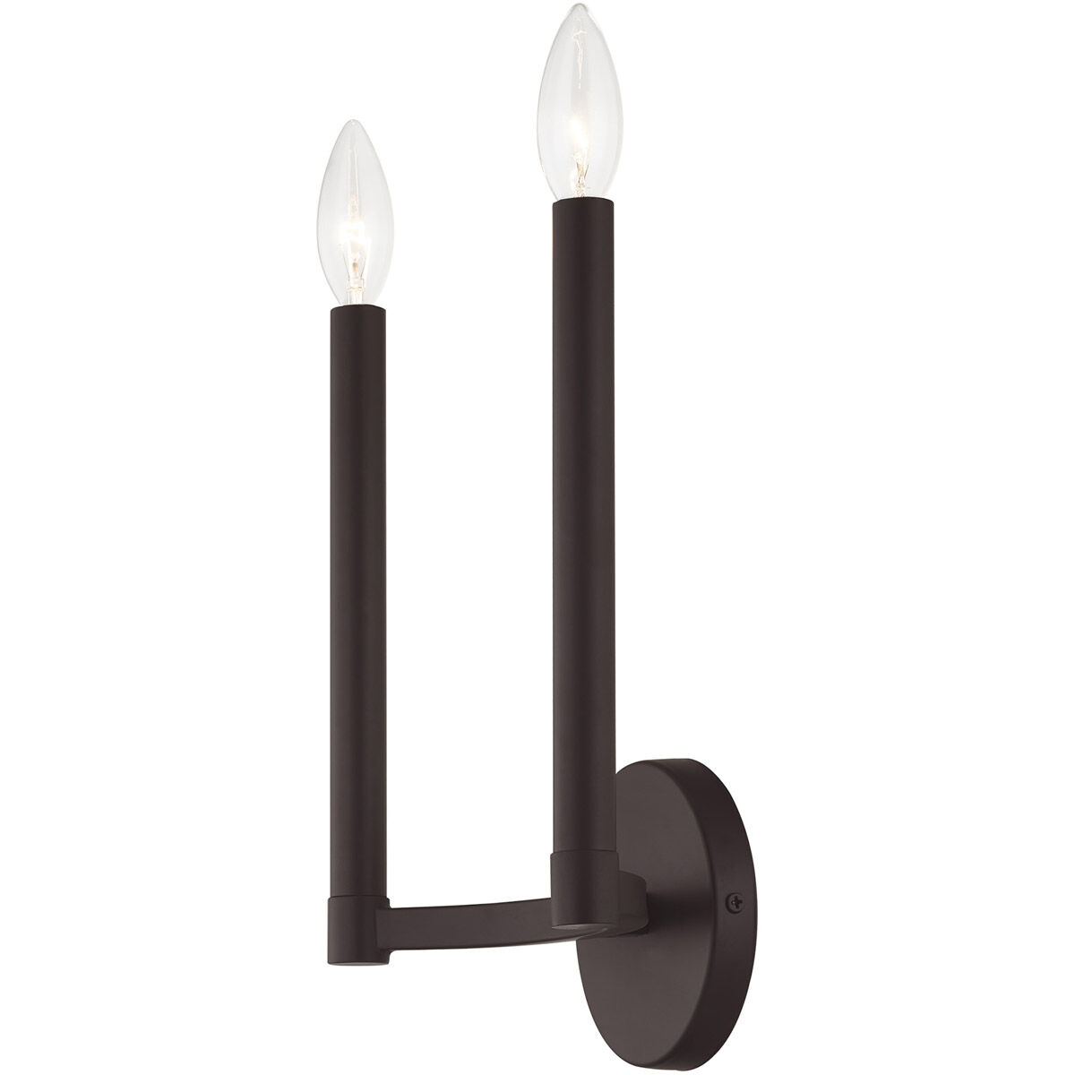 Alpine 2 Light 9 inch Bronze ADA Wall Sconce Wall Light