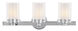 Manhattan 3 Light 23 inch Polished Chrome Bath Vanity Wall Light