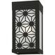 Berkeley 1 Light 9 inch Black Outdoor Small Sconce, Small