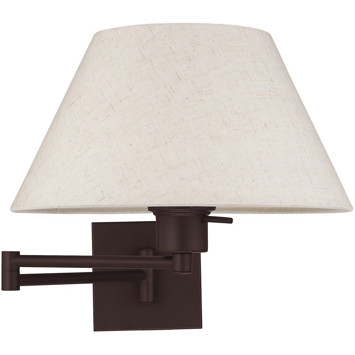 Allison 25 inch 100.00 watt Bronze Swing Arm Wall Lamp Wall Light
