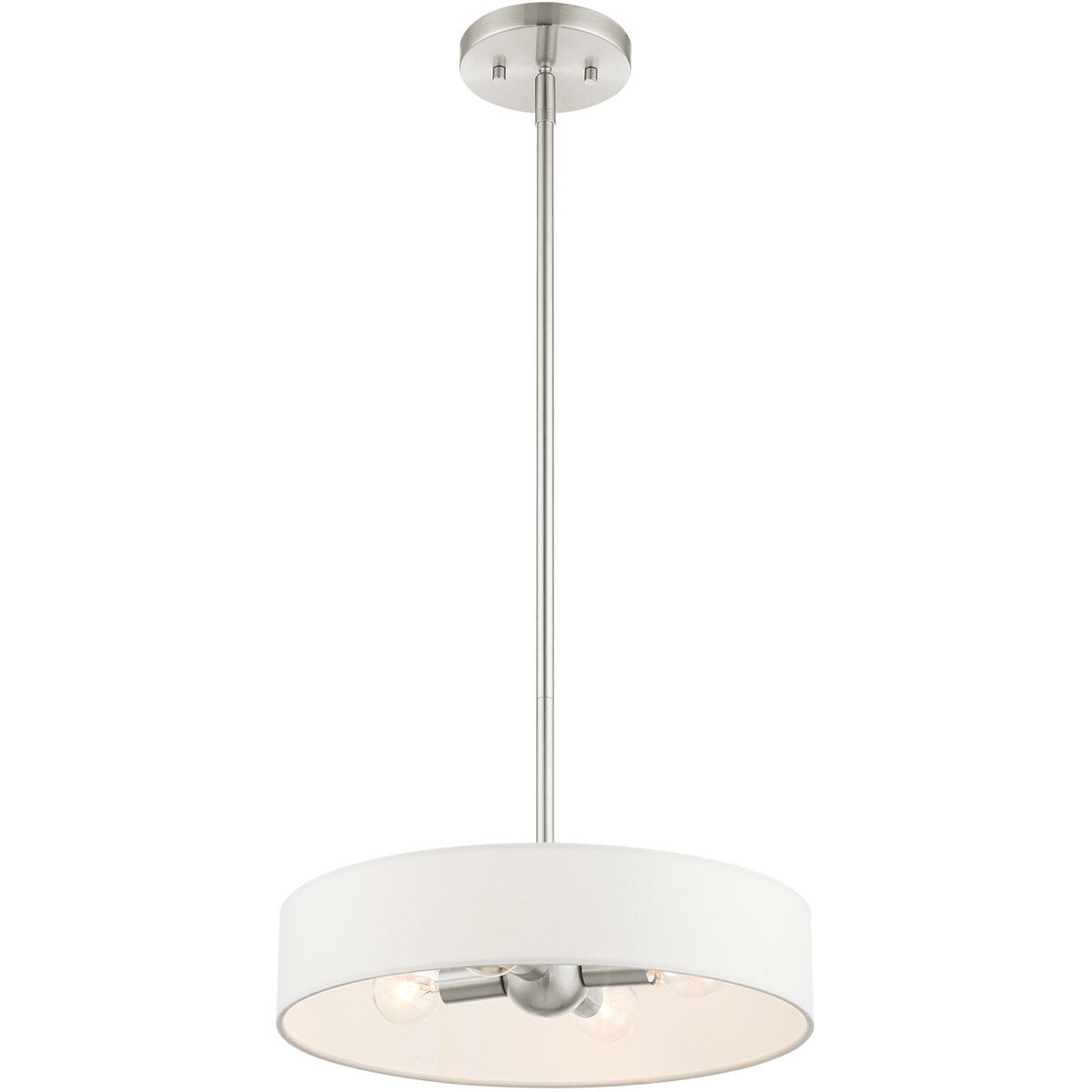 Venlo 4 Light 14 inch Brushed Nickel Pendant Ceiling Light