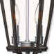 Morgan 2 Light 9 inch Textured Black Outdoor Pendant Lantern