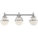 Oldwick 3 Light 24 inch Polished Chrome Bath Vanity Wall Light