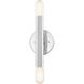 Copenhagen 2 Light 17 inch Polished Chrome ADA ADA Sconce Wall Light