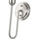 Summervine 1 Light 6.5 inch Brushed Nickel Single Sconce Wall Light, Single