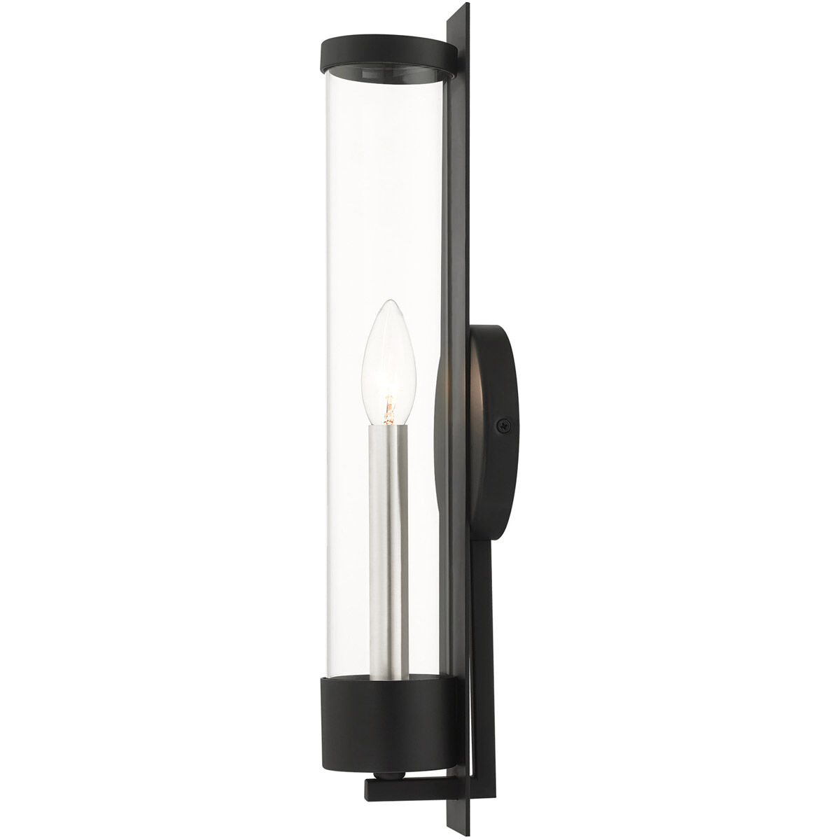 Castleton 1 Light 5 inch Black ADA ADA Single Sconce Wall Light