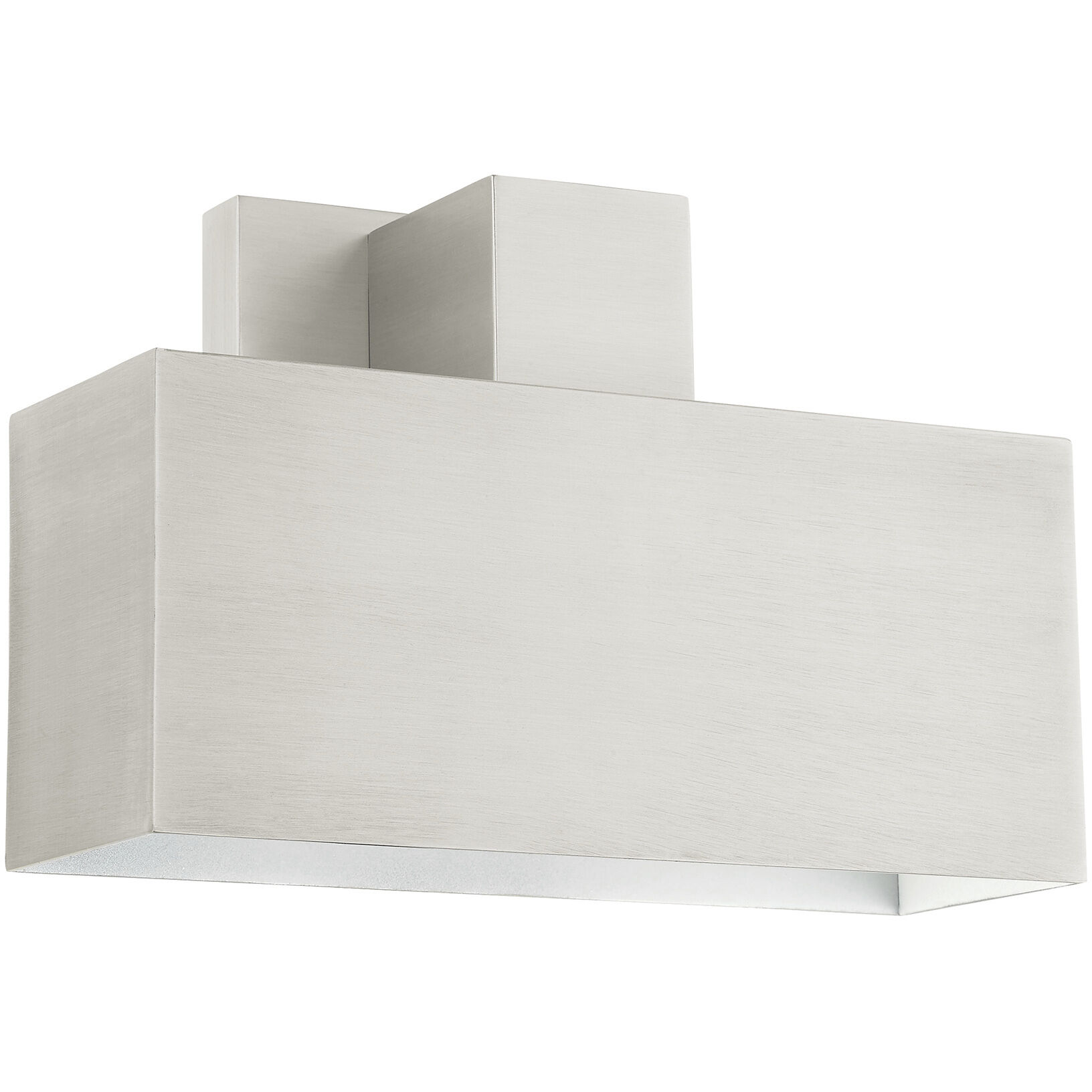 Lynx 1 Light 6 inch Brushed Nickel Outdoor ADA Wall Sconce