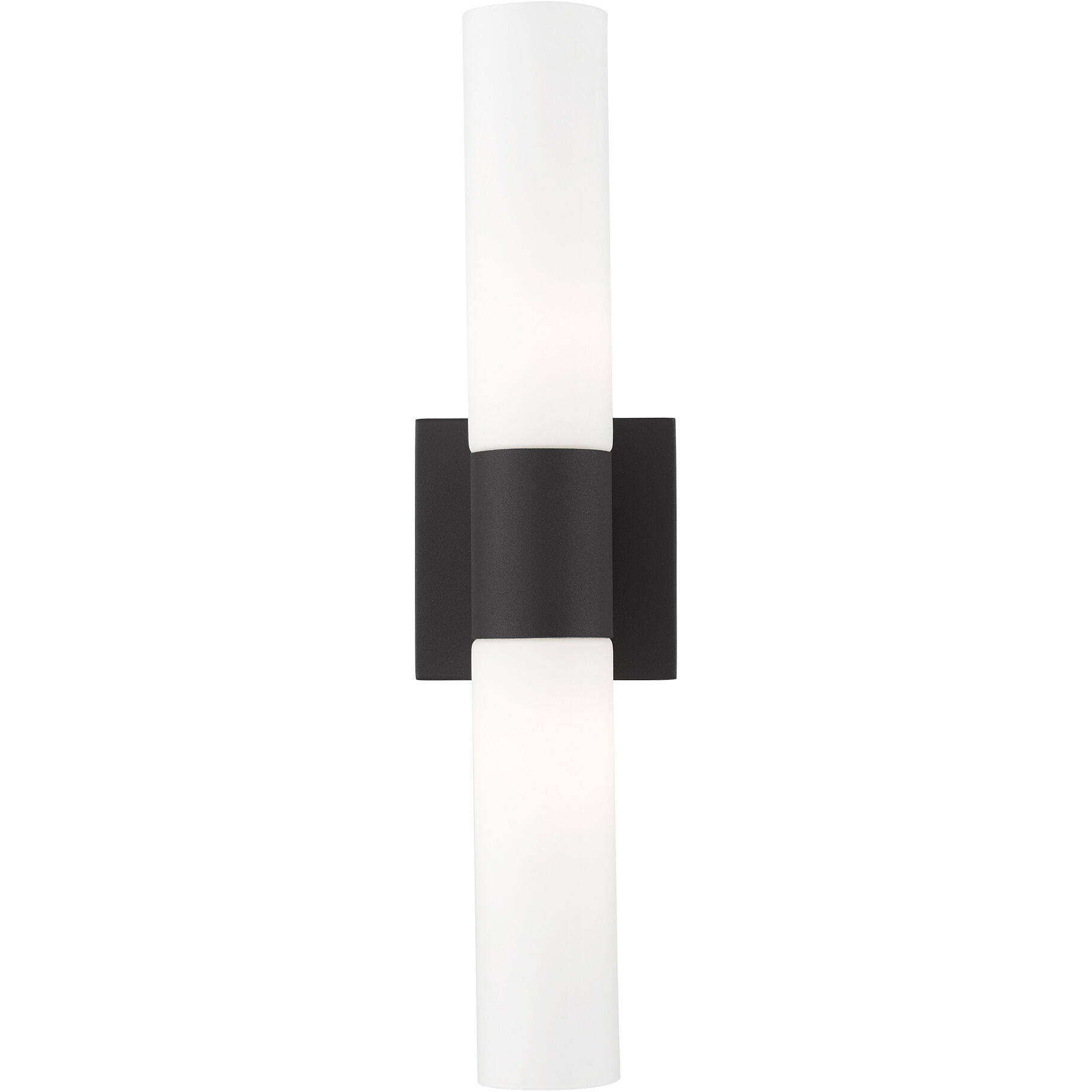 Aero 2 Light 5 inch Textured Black with Antique Brass Accent ADA ADA Wall Sconce Wall Light