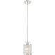 Grammercy 1 Light 5 inch Brushed Nickel Mini Pendant Ceiling Light