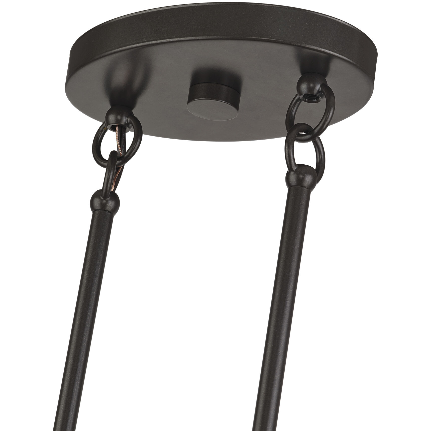 Acordia 4 Light 36 inch English Bronze Linear Chandelier Ceiling Light, Large