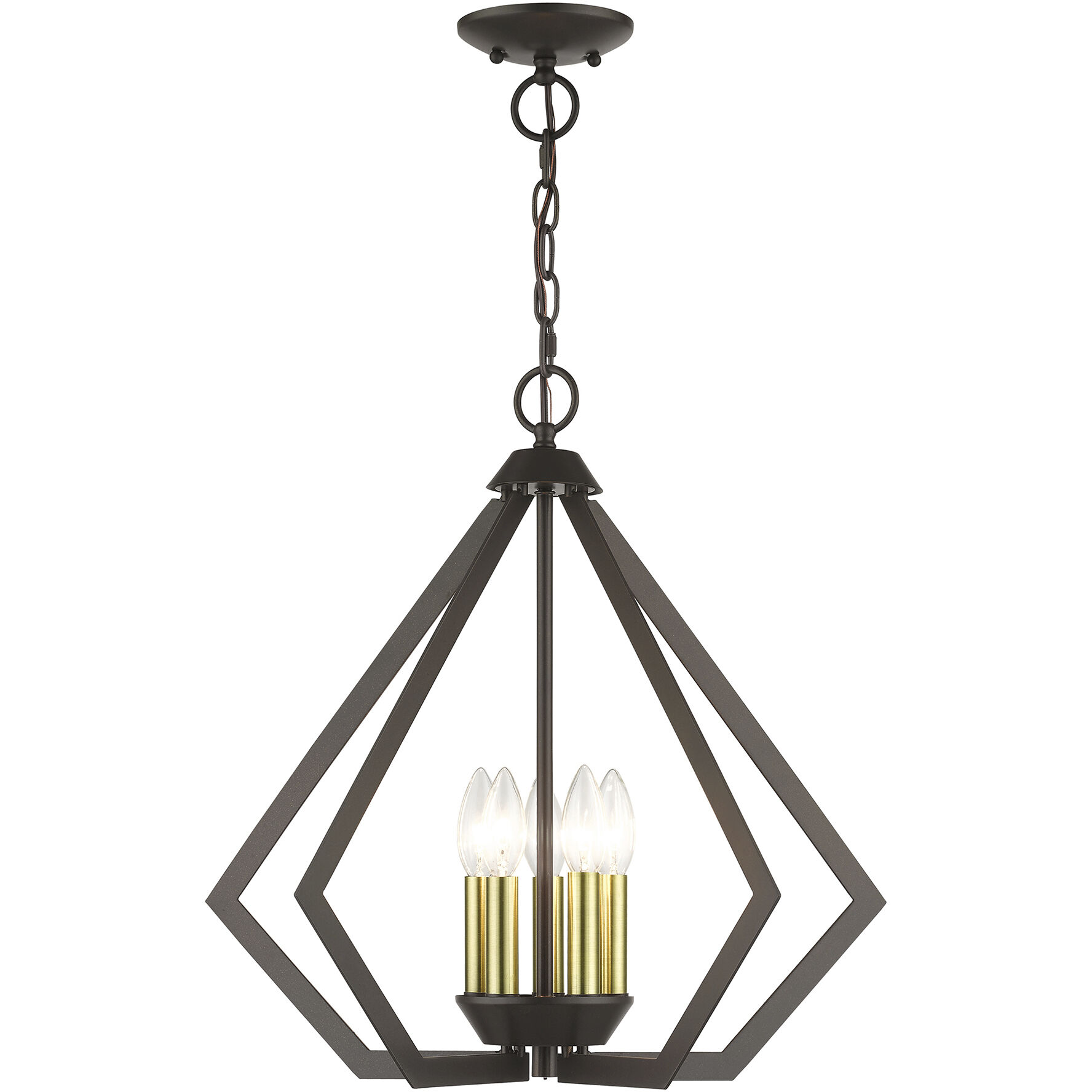 Prism 5 Light 20.00 inch Chandelier