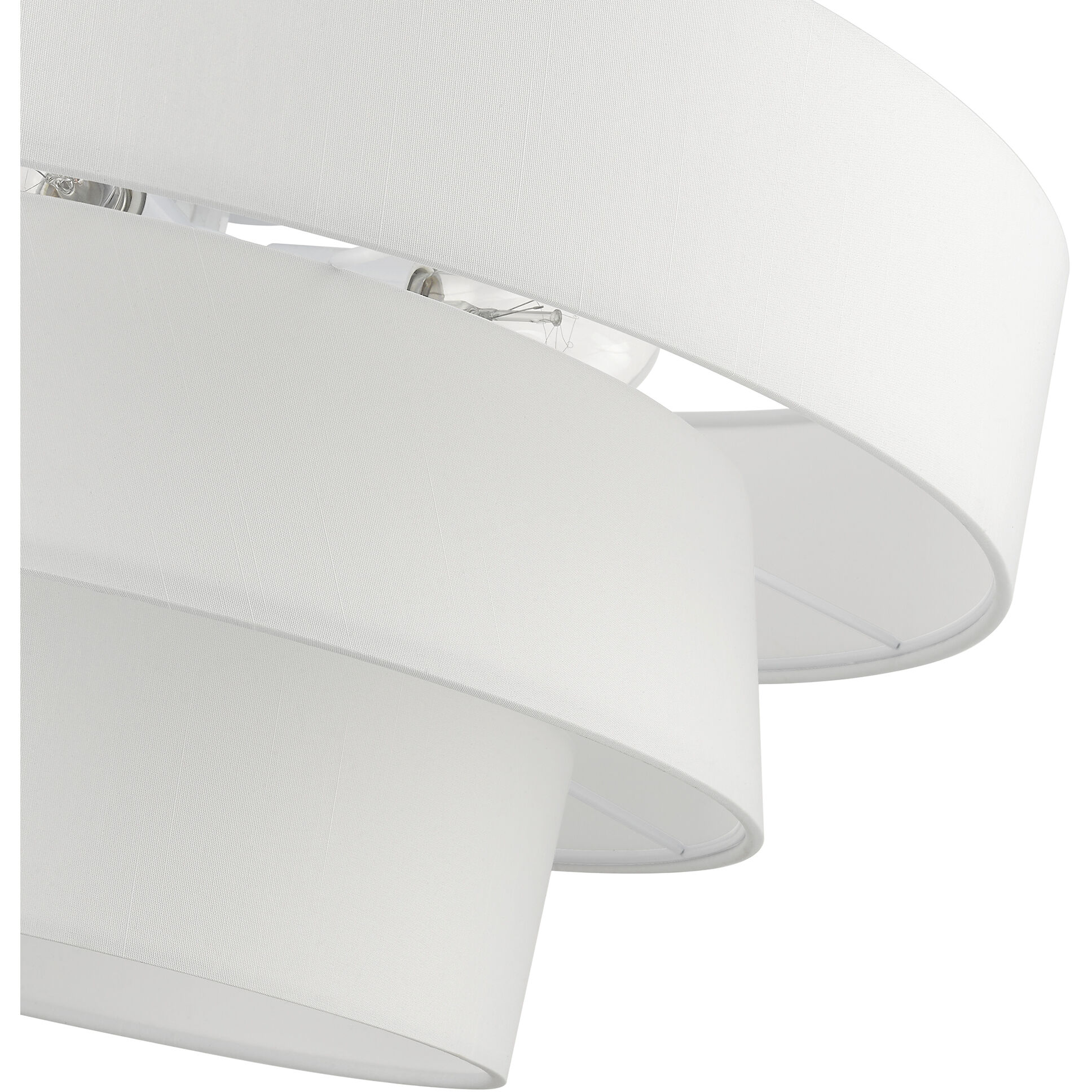 Warrenville 4 Light 23 inch Brushed Nickel Pendant Chandelier Ceiling Light