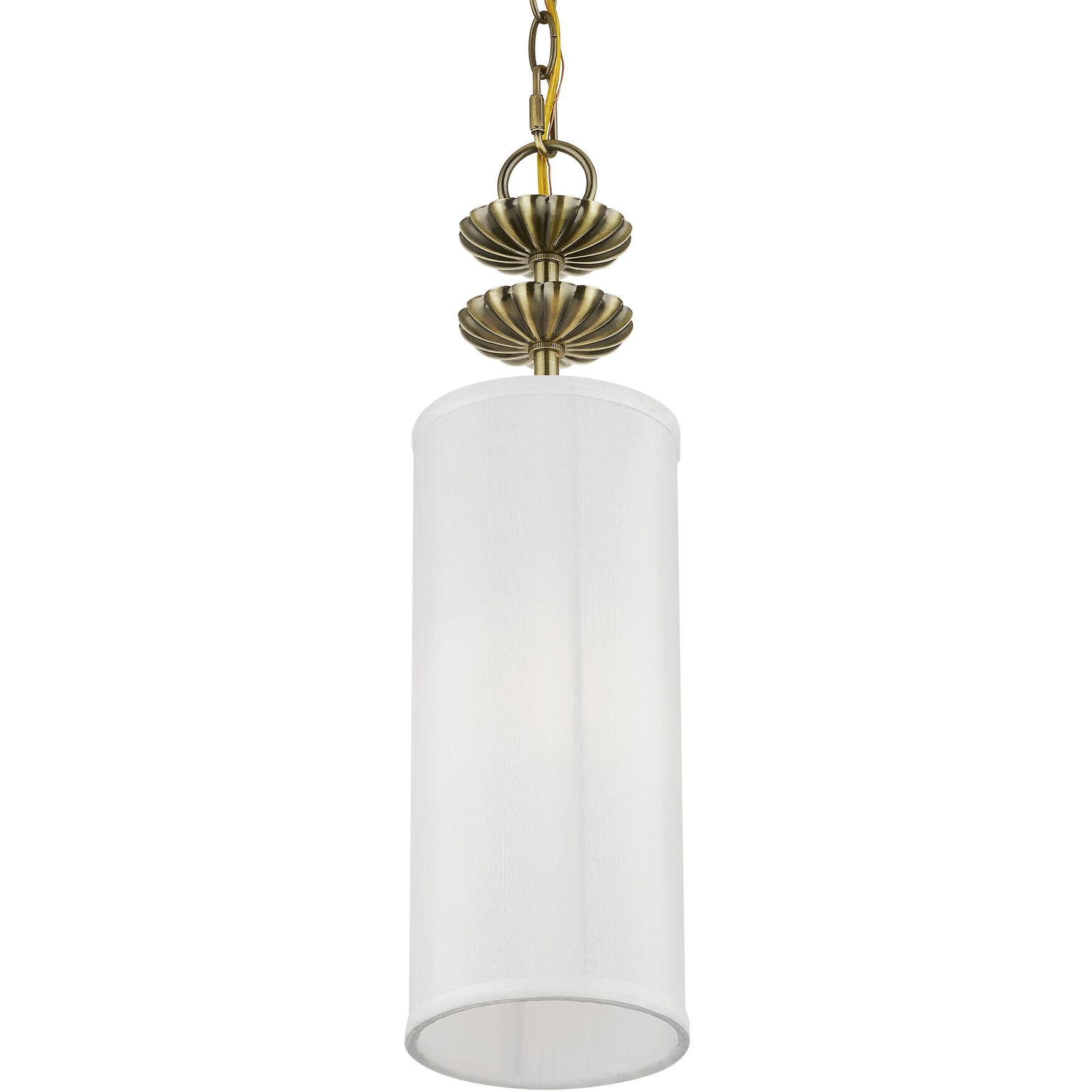 Brookdale 1 Light 5 inch Antique Brass Mini Pendant Ceiling Light