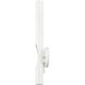 Acra 1 Light 5.13 inch Shiny White ADA ADA Single Sconce Wall Light