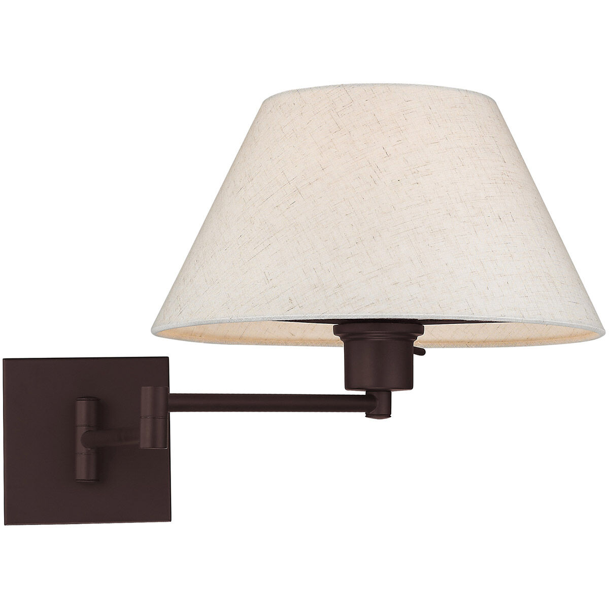 Allison 25 inch 100.00 watt Bronze Swing Arm Wall Lamp Wall Light