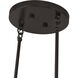 Manorwood 3 Light 12 inch English Bronze Extra Large Linear Chandelier Ceiling Light, Extra Large