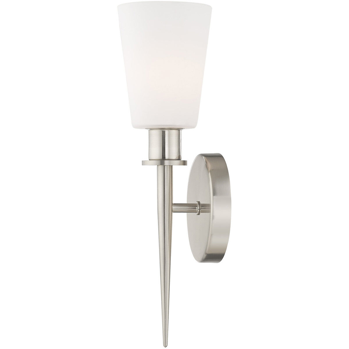 Witten 1 Light 4 inch Brushed Nickel ADA ADA Wall Sconce Wall Light