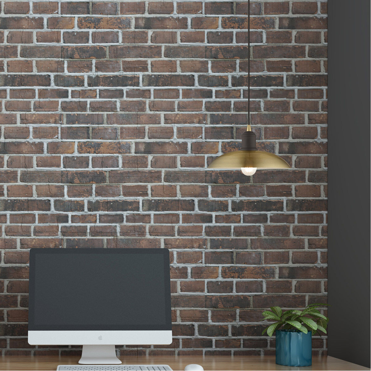 Allison 1 Light 12.5 inch Antique Brass Mini Pendant Ceiling Light