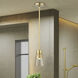 Brynhurst 1 Light 5.13 inch Natural Brass Mini Pendant Ceiling Light
