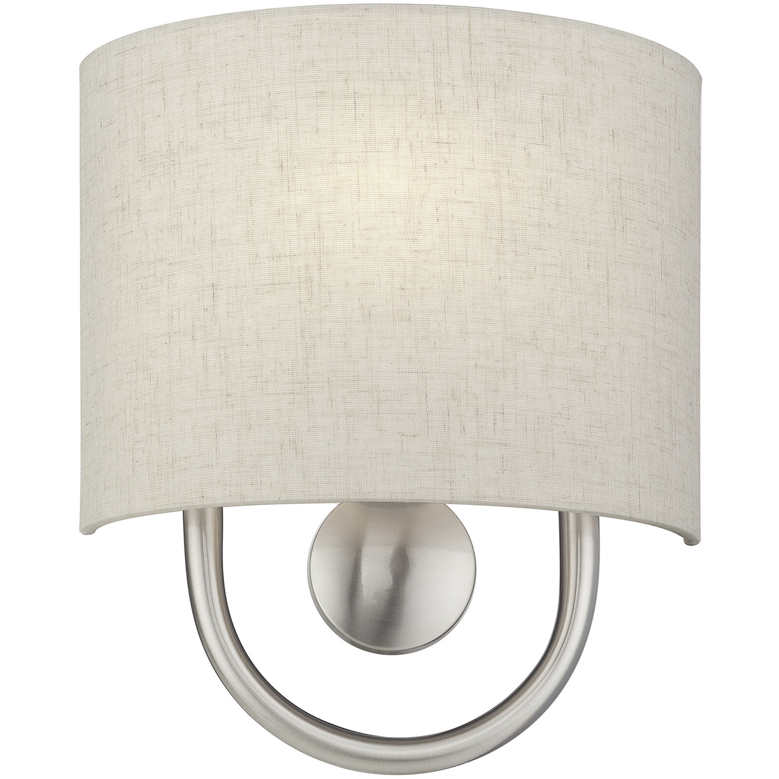 Stratton 1 Light 9 inch Brushed Nickel ADA Wall Sconce Wall Light