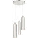 Ardmore 3 Light 13 inch Brushed Nickel Pendant Ceiling Light