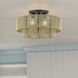 Acordia 3 Light 18 inch English Bronze Semi Flush Mount Ceiling Light, Large