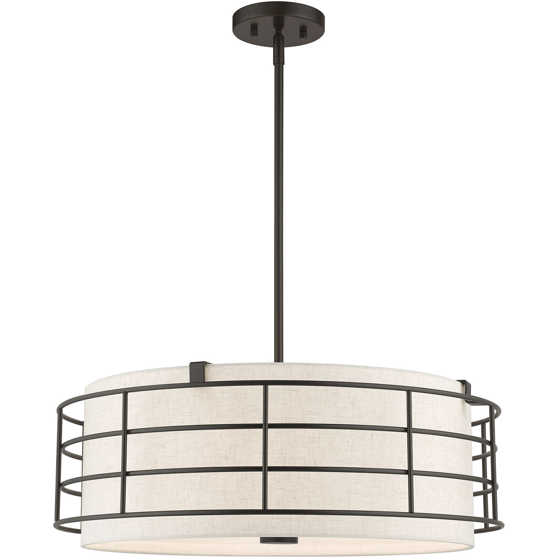 Blanchard 5 Light 23 inch English Bronze Pendant Chandelier Ceiling Light