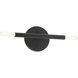 Copenhagen 2 Light 16 inch Black ADA ADA Sconce Wall Light 