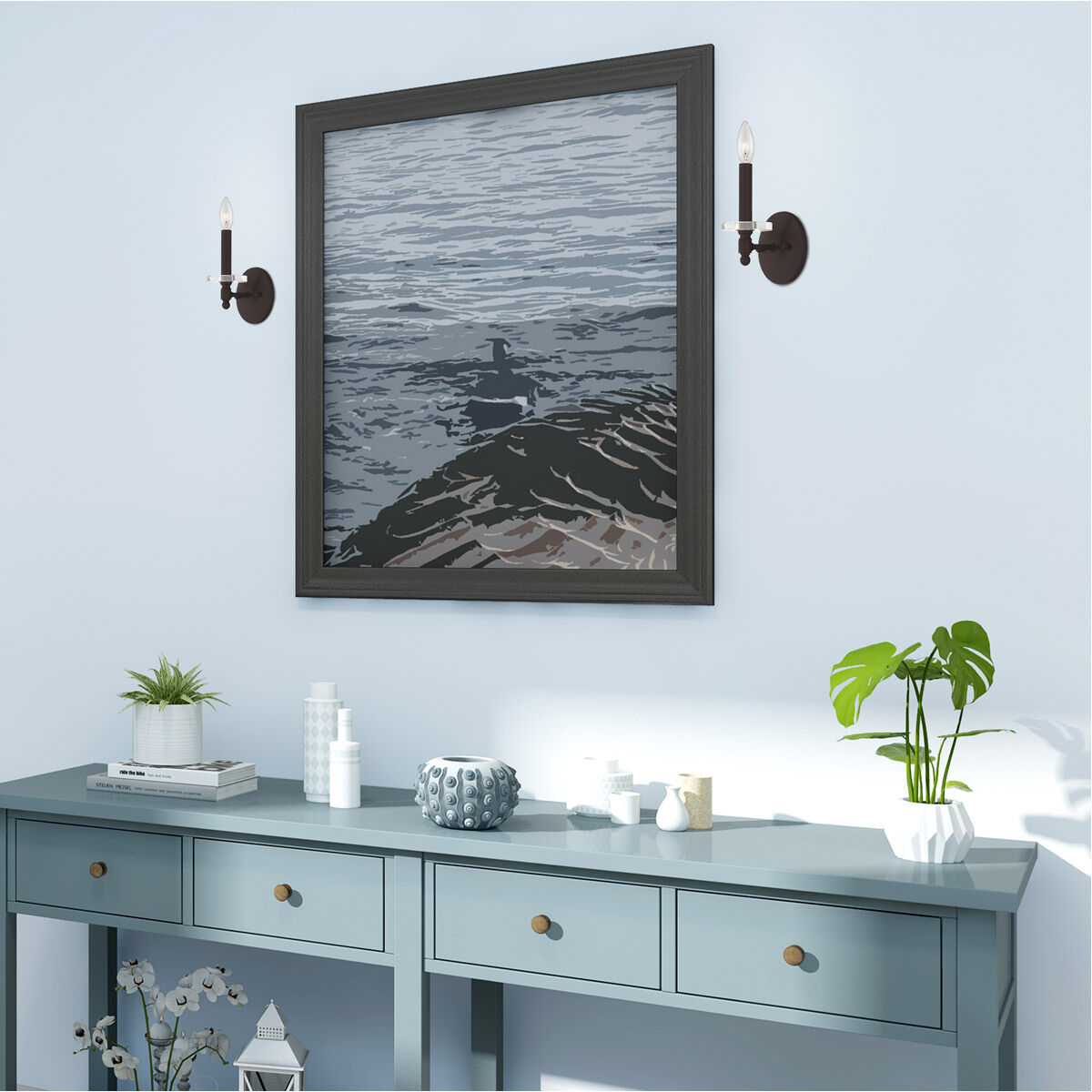 Bennington 1 Light 5 inch Bronze Wall Sconce Wall Light