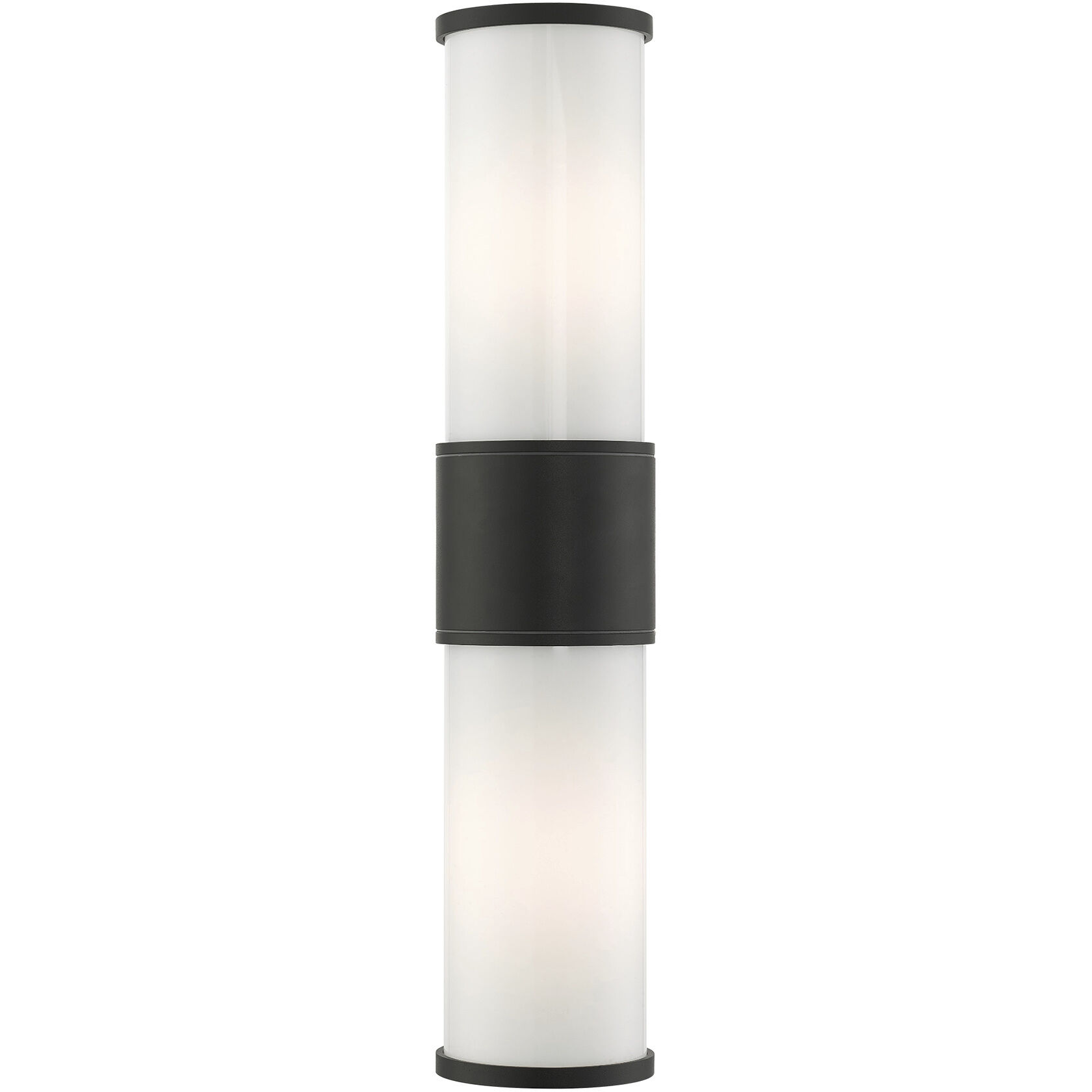 Landsdale 2 Light 5 inch Textured Black Outdoor Wall Lantern