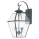 Westover 2 Light 16.5 inch Charcoal Outdoor Wall Lantern