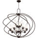 Westfield 12 Light 42 inch Olde Bronze Foyer Chandelier Ceiling Light
