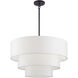 Manorwood 5 Light 28 inch Bronze Pendant Chandelier Ceiling Light
