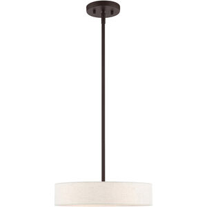 Venlo 4 Light 14 inch Bronze with Antique Brass Accents Pendant Ceiling Light
