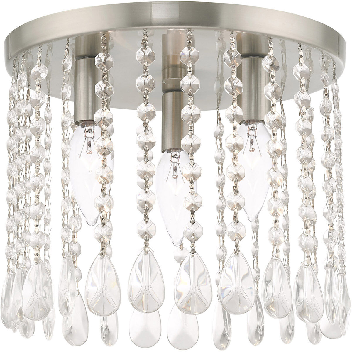 Elizabeth 3 Light 11.00 inch Flush Mount