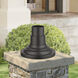 Outdoor Pier Mount Adapters 6.5 inch Bronze Pier Mount Adapter