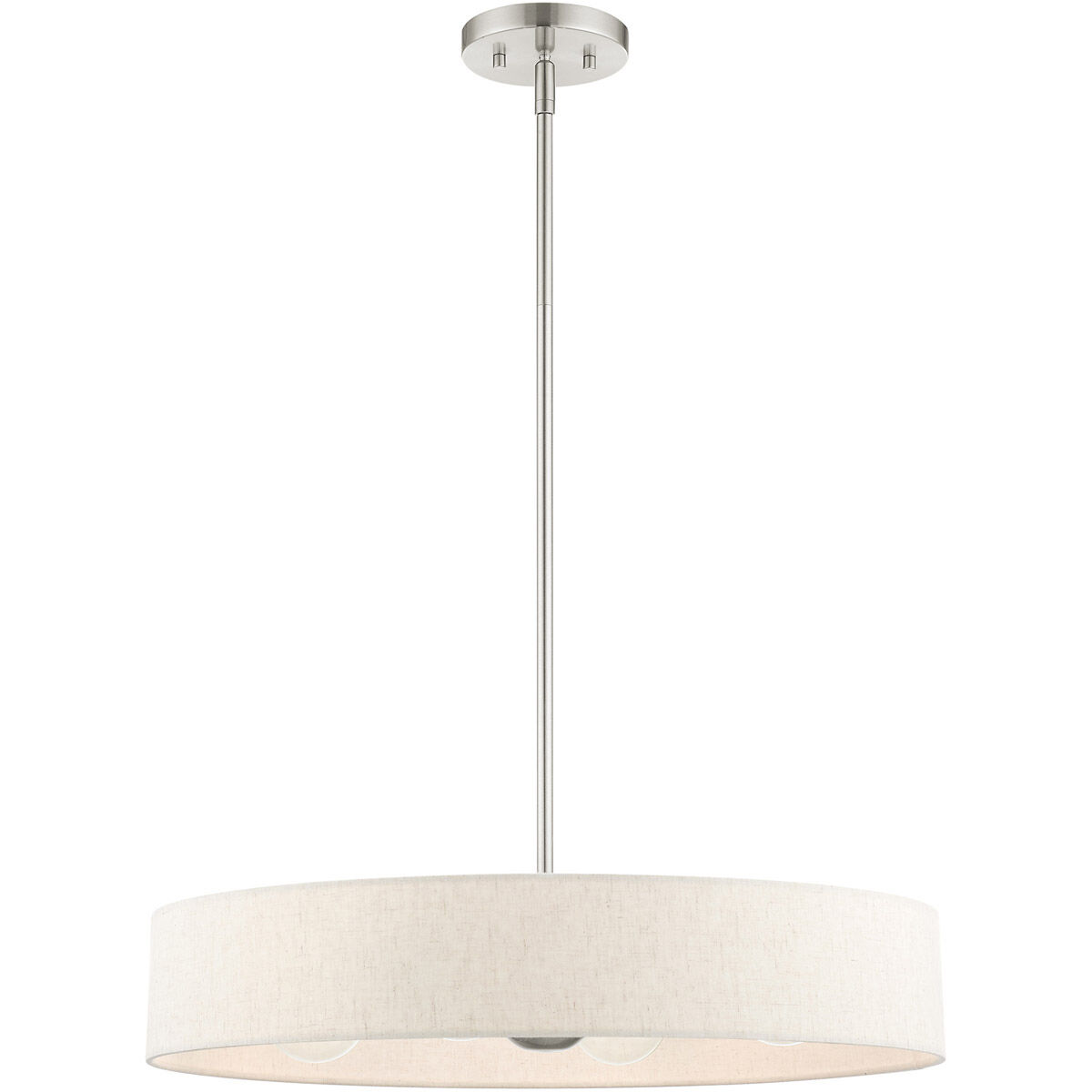 Venlo 4 Light 22 inch Brushed Nickel Pendant Ceiling Light