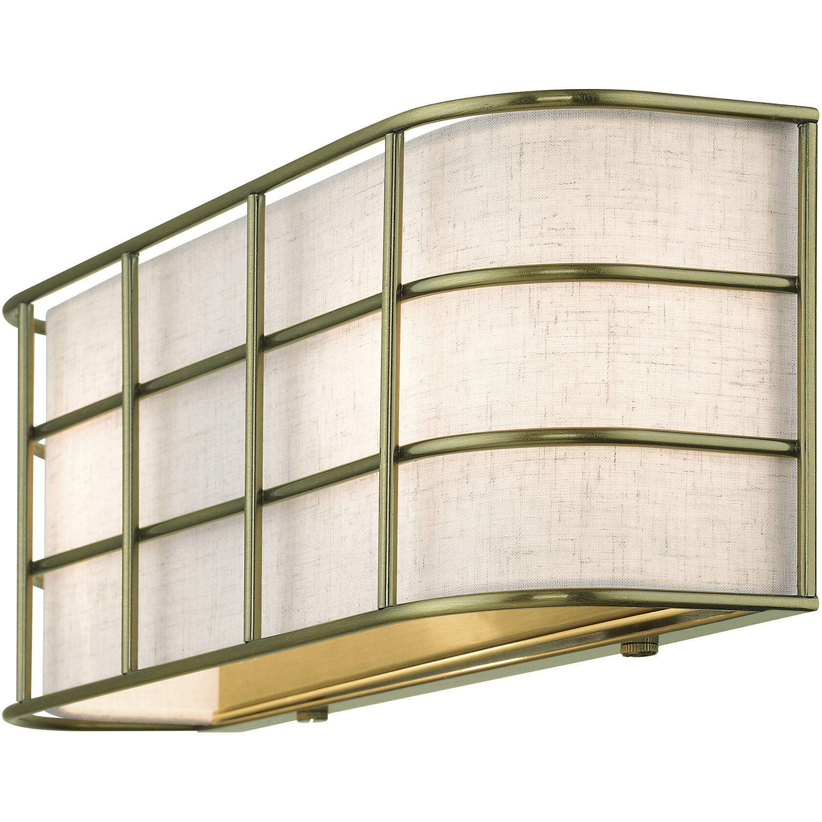 Blanchard 2 Light 14 inch Antique Brass ADA Wall Sconce Wall Light