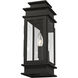 Princeton 1 Light 14 inch Black Outdoor Wall Lantern