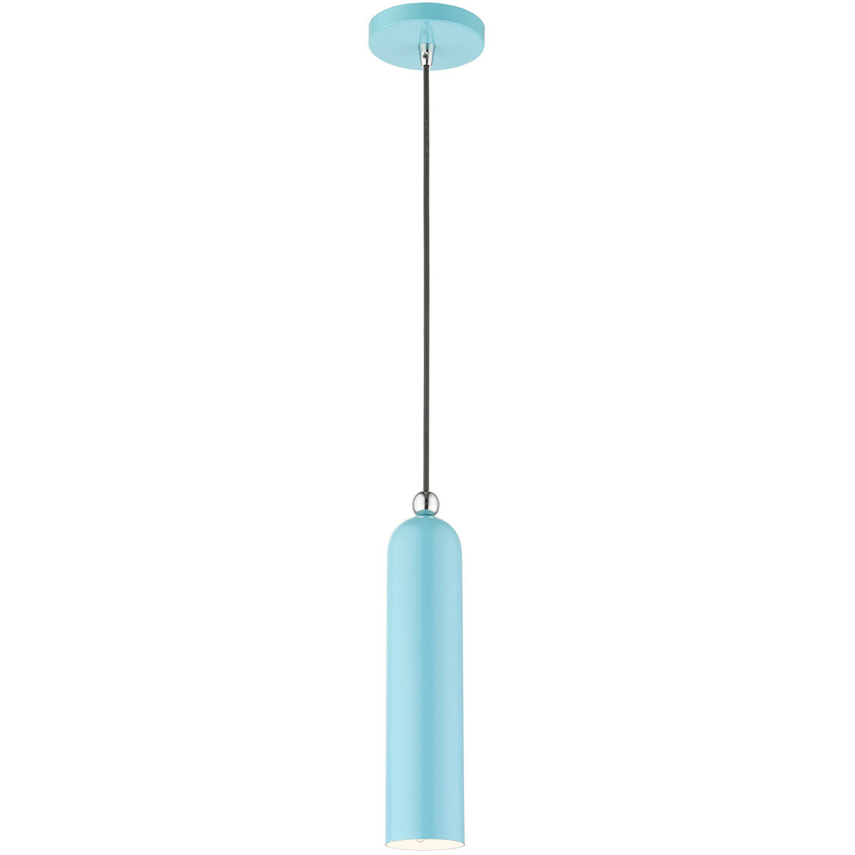 Ardmore 1 Light 5 inch Shiny Baby Blue Pendant Ceiling Light