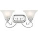 Coronado 2 Light 18.5 inch Polished Chrome Bath Vanity Wall Light