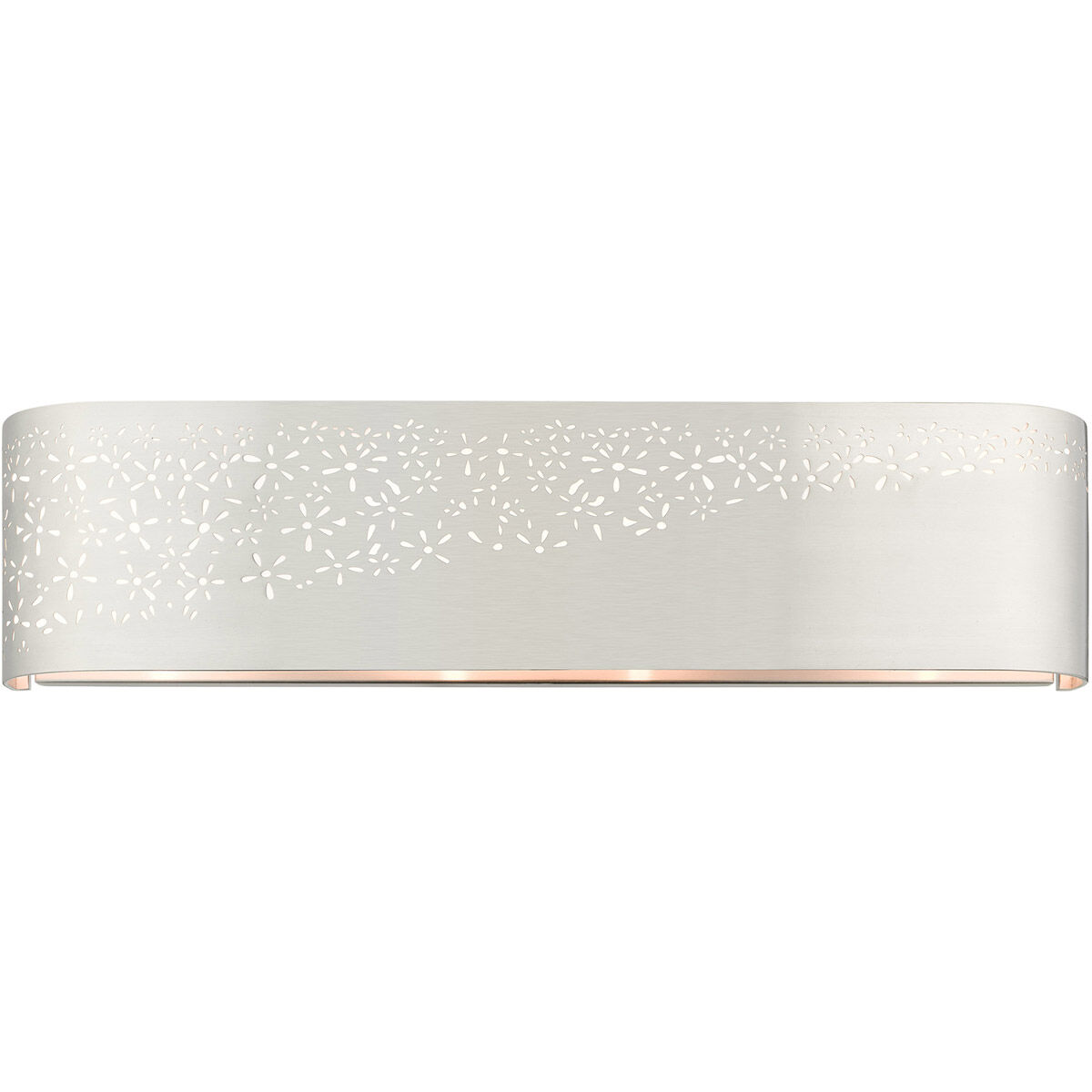 Noria 4 Light 24 inch Brushed Nickel ADA Vanity Sconce Wall Light