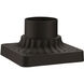 Outdoor 6 inch Bronze Outdoor Pier Mount Adaptors