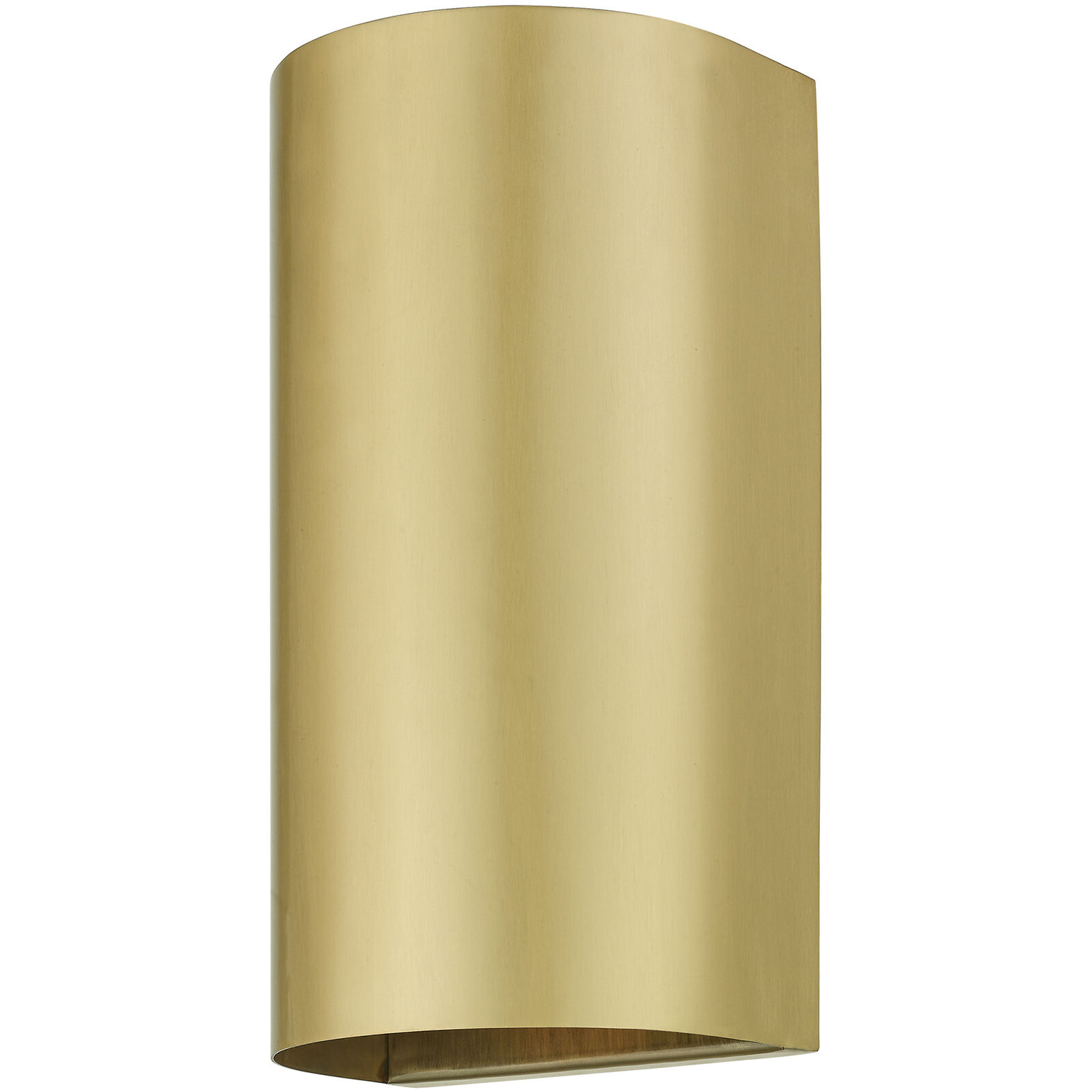Bond 1 Light 10 inch Satin Gold Outdoor / Indoor Sconce, Medium
