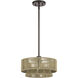 Florell 1 Light 13 inch English Bronze Pendant Ceiling Light